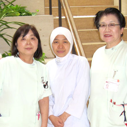 アティさんと病院スタッフの皆様