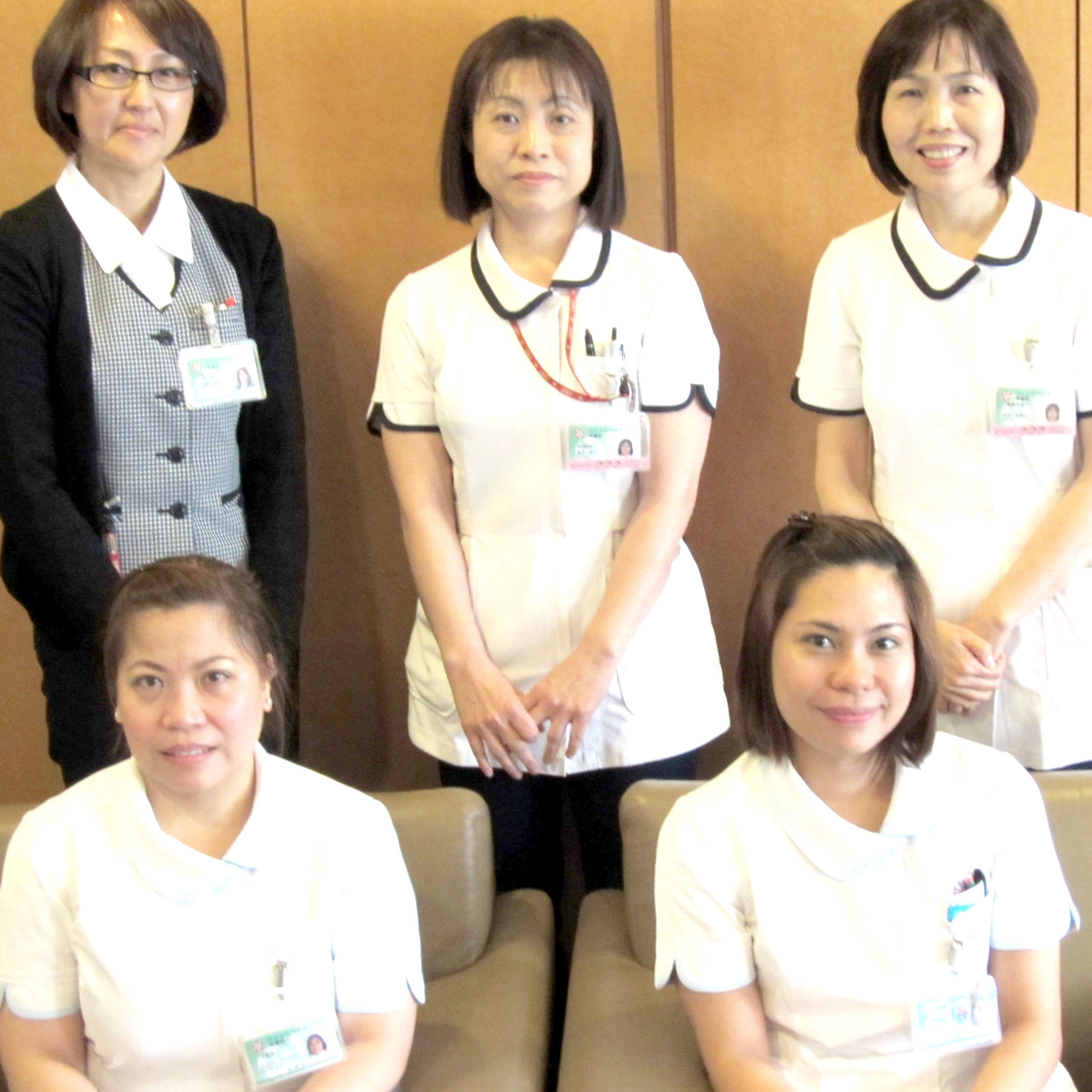 マリセルさんと病院スタッフの皆様